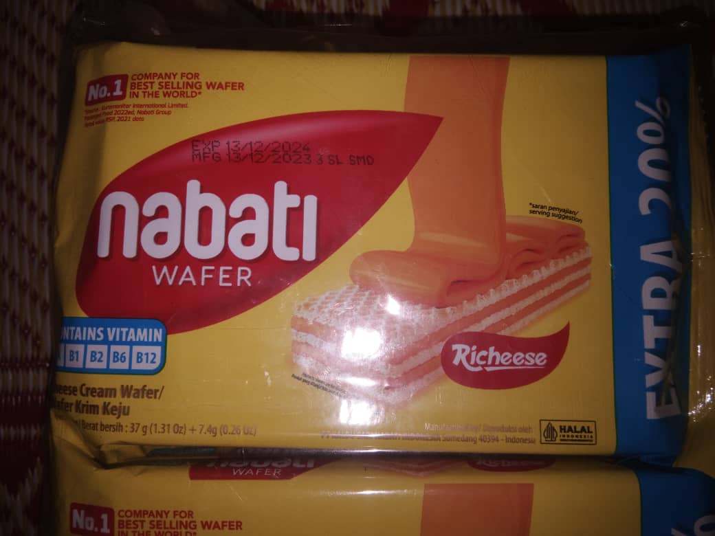 Nabati Krim Wafer Keju Nabati Krim Wafer Keju