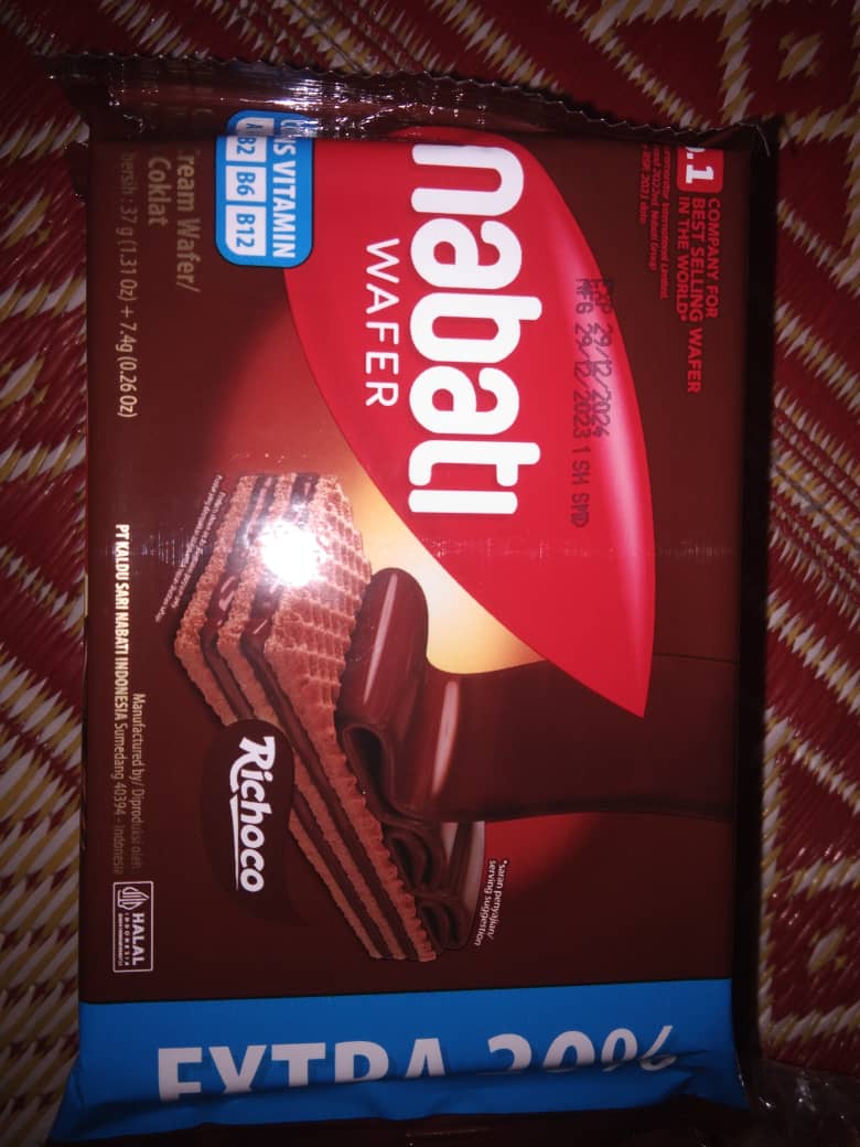 Nabati Wafer Coklat Nabati Wafer Coklat